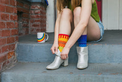 Crew Rainbow Socks